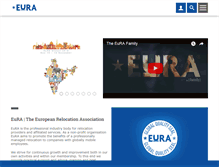 Tablet Screenshot of eura-relocation.com